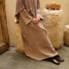 Cupro Wood Grain Soft Milo Hareer Yu Abaya (حرير 玉) - Soft Milo