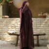 DSCF1438 Hareer Yu Abaya (حرير 玉) - Maroon