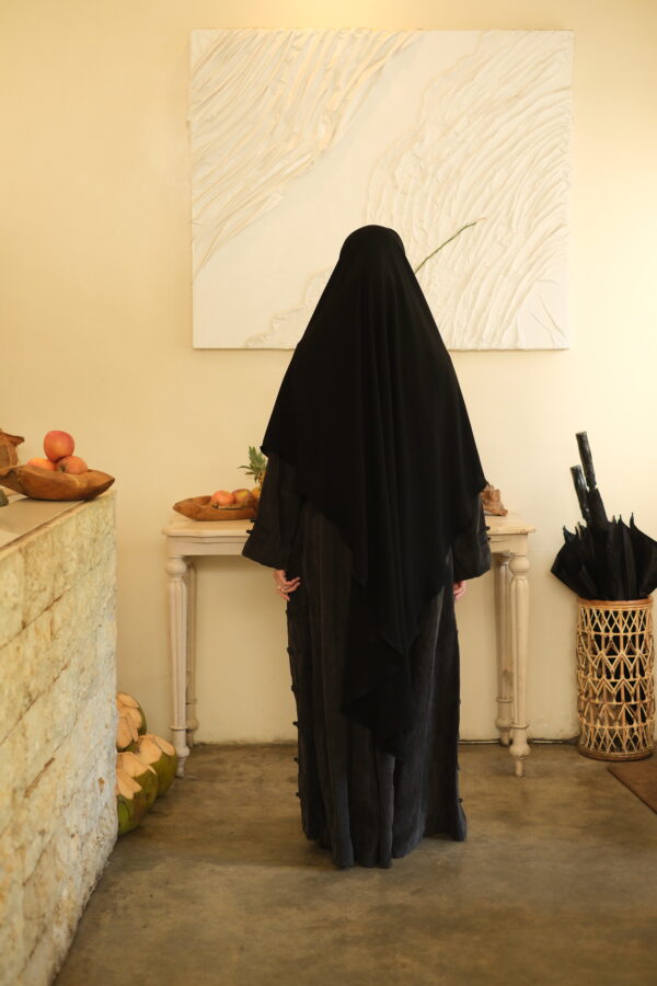 DSCF1706 Khimar NP Jet Black Premium