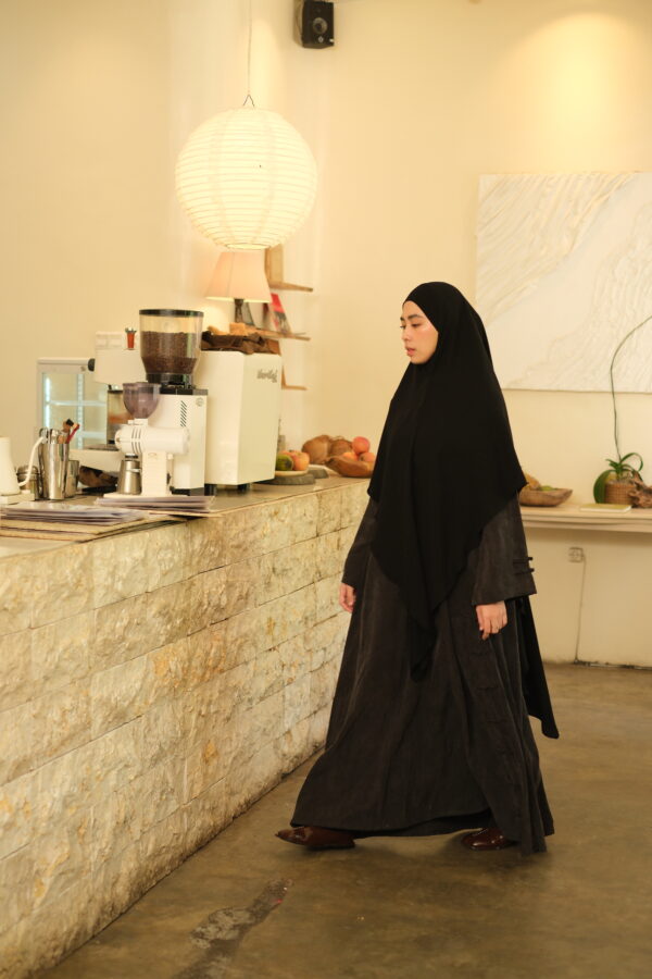DSCF1739 Khimar NP Jet Black Premium