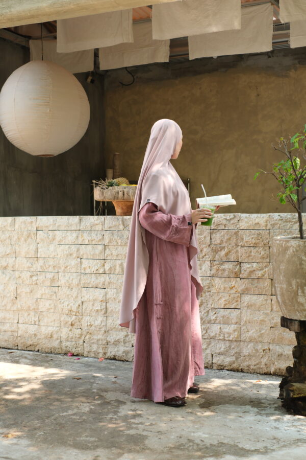 DSCF1885 Hareer Yu Abaya (حرير 玉) - Dusty Pink