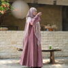 DSCF1905 Hareer Yu Abaya (حرير 玉) - Dusty Pink