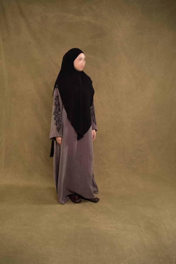 Feray Abaya - Metallic Fir