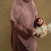 Feray Abaya - Maroon Beans