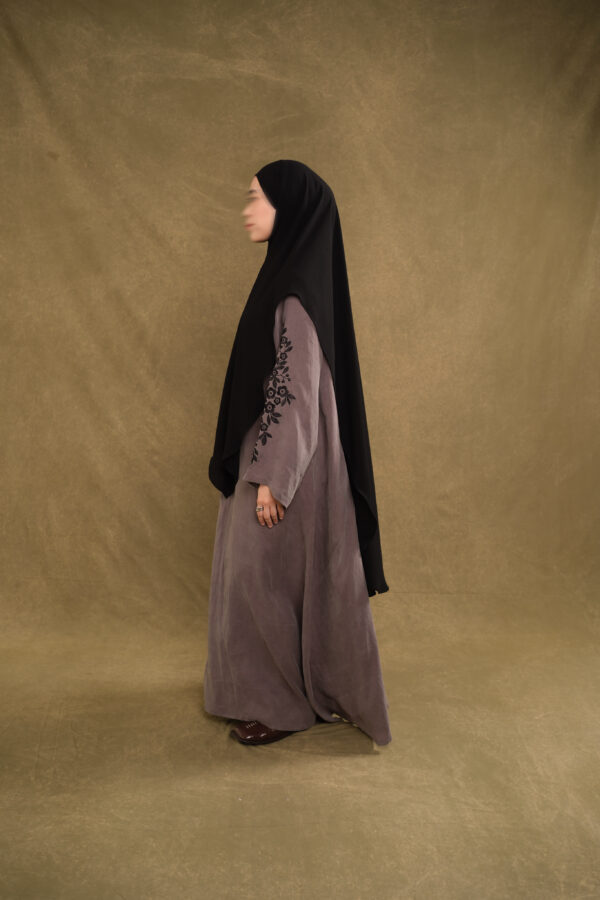Feray Abaya - Metallic Fir