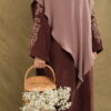 Feray Abaya - Maroon Beans