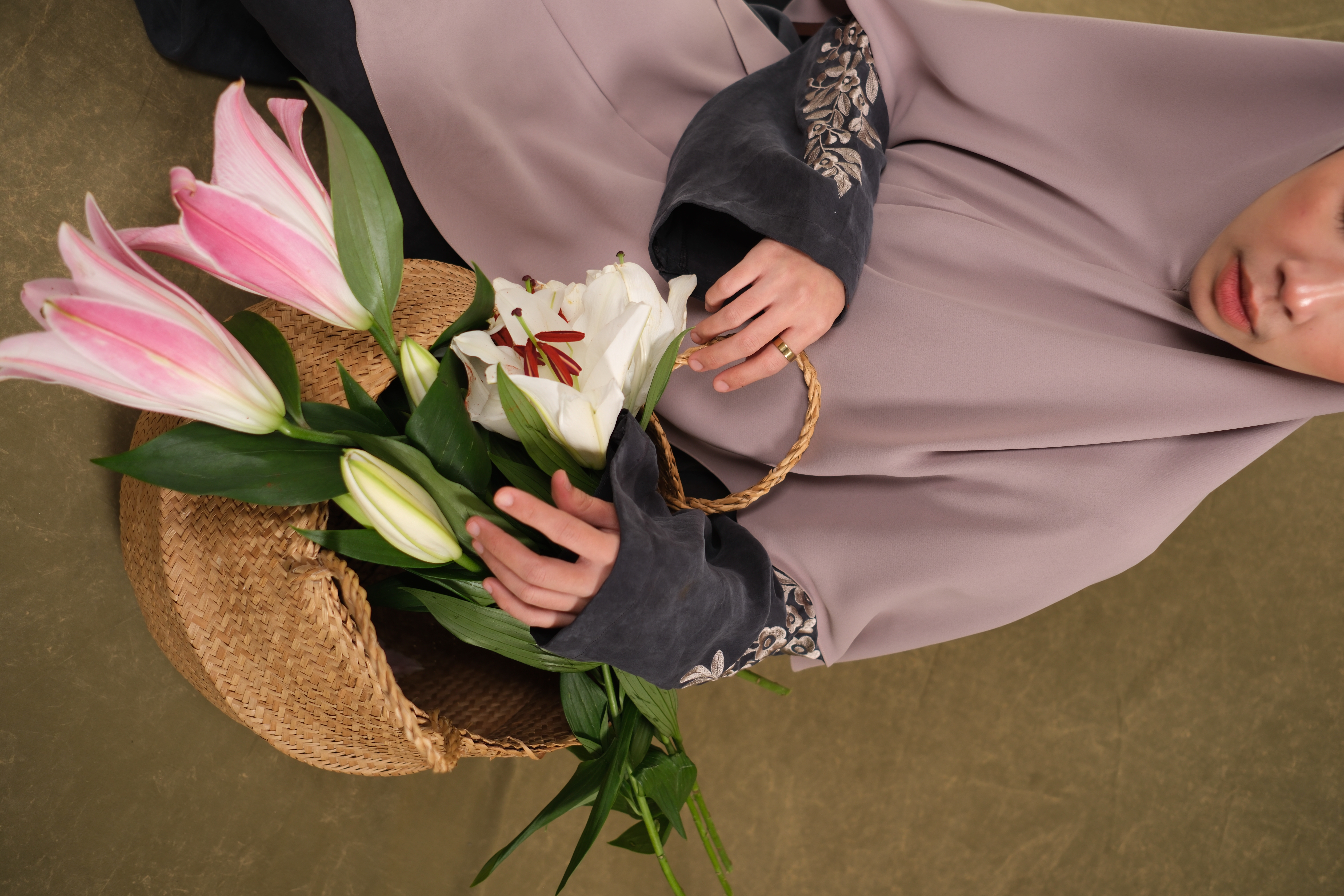 Feray Abaya - Mystic Navy