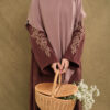 Feray Abaya - Maroon Beans